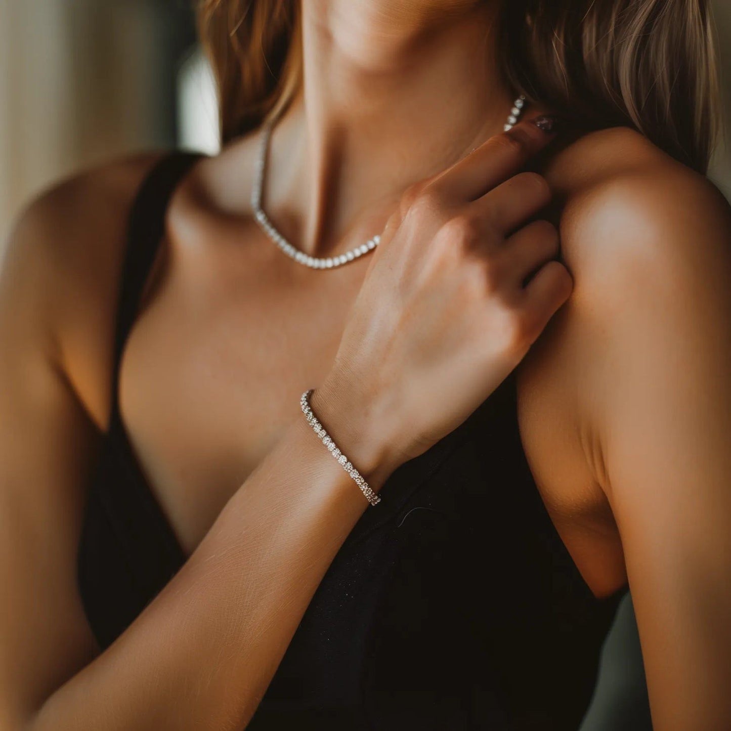 Collana e Bracciale Tennis UNISEX