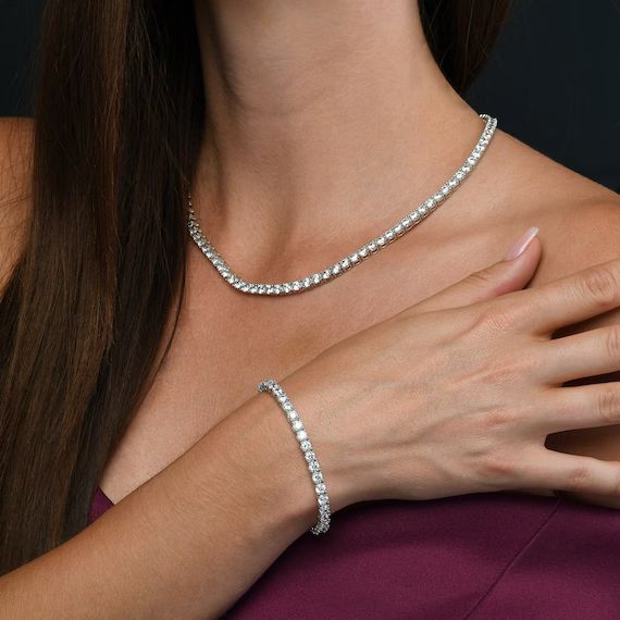 Collana e Bracciale Tennis UNISEX