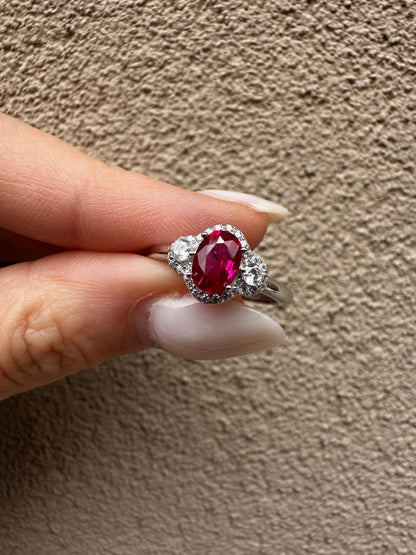 ANELLO IN ARGENTO 925 CON ZIRCONI