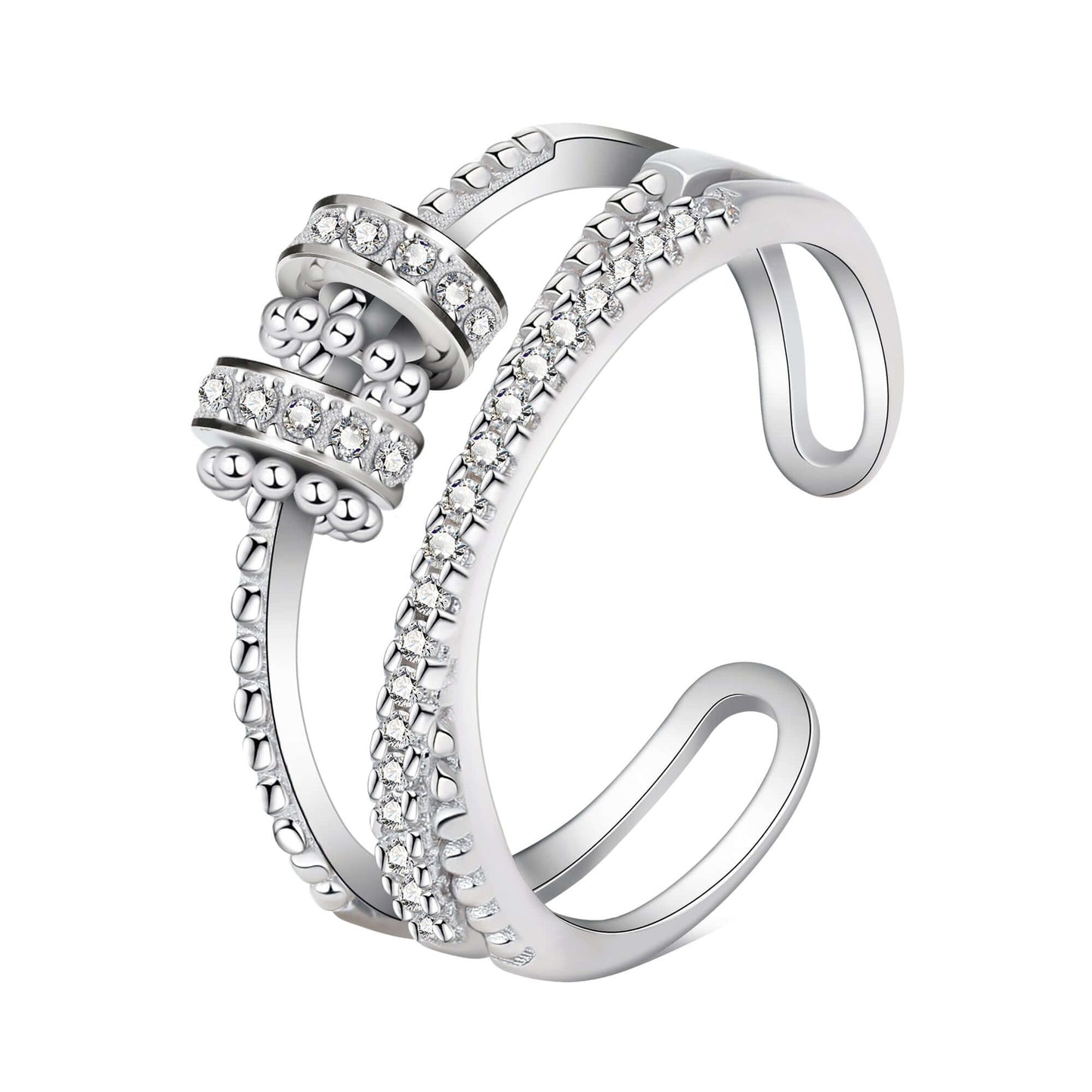 Anello da Donna in Argento Sterling 925 - Ansia