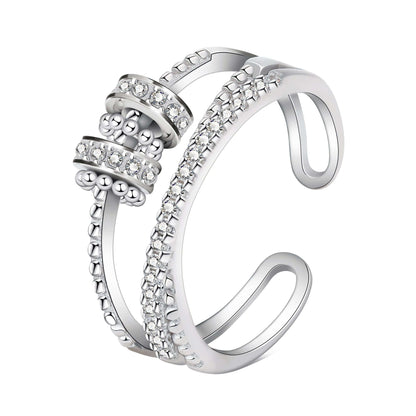 Anello da Donna in Argento Sterling 925 - Ansia