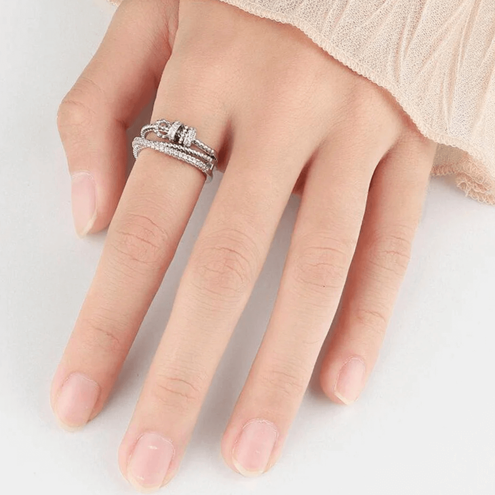 Anello da Donna in Argento Sterling 925 - Ansia