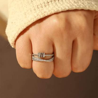 Anello da Donna in Argento Sterling 925 - Ansia