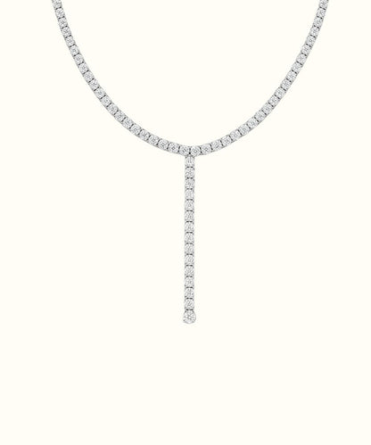 Collana tennis pendente