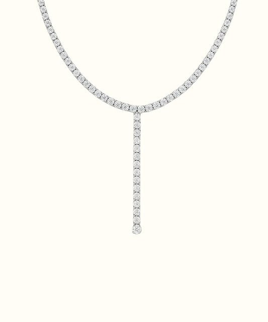 Collana tennis pendente
