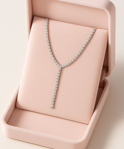 Collana tennis pendente