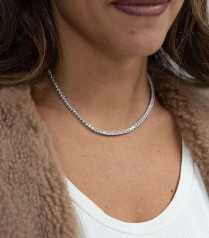 Collana e Bracciale Tennis UNISEX SET SUPER OFFERTA