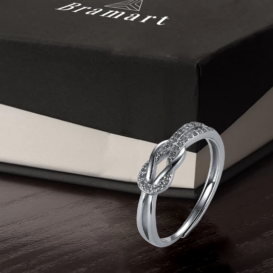 Anello Nodo da Donna in Argento 925